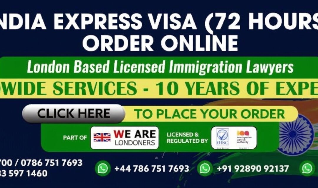 India Visa Services in London